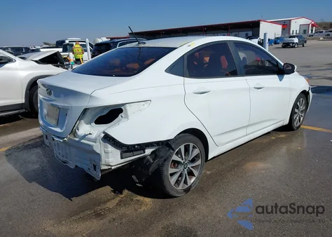 2015 Hyundai Accent Gls из США, поврежденный, VIN KMHCU4AE1FU822709